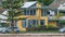 Yellow suburban house at Bucklands Beach