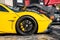 Yellow Supercar Pagani Zonda Wheel