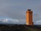 Yellow SvÃ¶rtuloft lighthouse