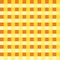 Yellow tablecloth Vector. Traditional tablecloth pattern Vector. Yellow color square pattern