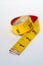 Yellow tape measure macro