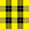 Yellow tartan plaid pattern