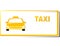 Yellow taxi business card