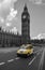 Yellow Taxi Cab in London