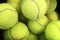 Yellow tennis balls