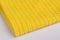 Yellow terry towel