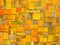 Yellow tiles mosaic - random pattern