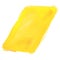 Yellow tilted rectangle shape oil painting stroke texture artistic art