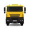 Yellow Tipper Dump Truck