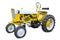 Yellow tractor