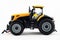 Yellow tractor