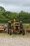 Yellow Tractor on Waste Ground