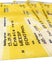 yellow train tickets isolated on paper, Holland aka Netherlands transportation, Europe travel