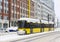 Yellow tram in Berlin