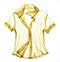 Yellow Transparent shirt