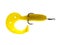 Yellow transparent wobbler