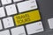 Yellow Travel Tours Button on Keyboard. 3D Render.