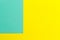 Yellow and turquoise paper texture background Color. Trending co