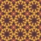 Yellow universal vector seamless patterns, tiling. Geometric ornaments.