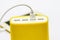 Yellow USB four portable charger