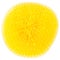 Yellow vibrant plastic scourer