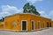 Yellow Village of Izamal Yucatan in Mexico