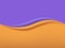 Yellow and Violet Smooth Wave Background
