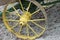 yellow wagon wheel 2803