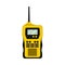 Yellow walkie talkie with antenna and buttons. Vector illustration.