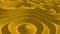 Yellow wave slow abstract motion background