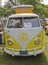 Yellow & White 1966 VW Camper
