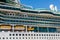 Yellow and White Lifeboats on Cruise Ship