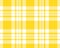 Yellow and white tartan plaid pattern. Scottish woven pattern illustration