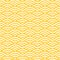 Yellow and white waves seamless pattern