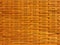 Yellow wooden mat closeup texture background
