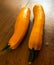 Yellow Zucchini : squash, a variety of cucurbita Pepo.