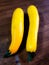 Yellow Zucchini : squash, a variety of cucurbita Pepo.