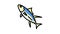 yellowfin tuna color icon animation