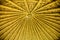 Yellowish bamboo made stylish ceiling decoration of a house