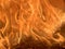 Yellowish fire flames unique abstract background photo