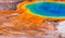 Yellowstone grand prismatic spring