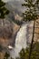 Yellowstone Lower Waterfalls in the mist at Yellowstone National Park, Wyoming