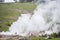 Yellowstone National Park - Volcanic Steam Landscape