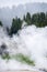 Yellowstone National Park - Volcanic Steam Landscape