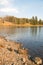 Yellowstone River near Lehardy Rapids in Yellowstone National Park in Wyoming United States