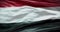 Yemen country flag waving background, 4k backdrop animation