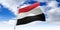 Yemen - waving flag - 3D illustration