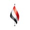 Yemeni flag, vector illustration