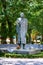 Yerevan, Armenia - September 26, 2016: The statue of William Saroyan