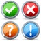 Yes No Question Answer Buttons